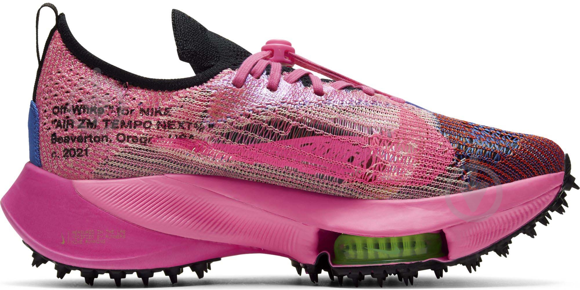 Кроссовки мужские Nike AIRZOOM TEMPO NEXT% / OW CV0697-400 р.40 розовые - фото 4 Кроссовки мужские Nike AIRZOOM TEMPO NEXT% / OW CV0697-400 р.40 розовые - фото 4