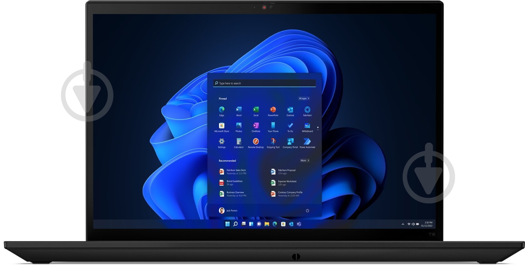 Ноутбук Lenovo ThinkPad T16 16WUXGA 16" (21BV00E9RA) black - фото 4 Ноутбук Lenovo ThinkPad T16 16WUXGA 16" (21BV00E9RA) black - фото 4
