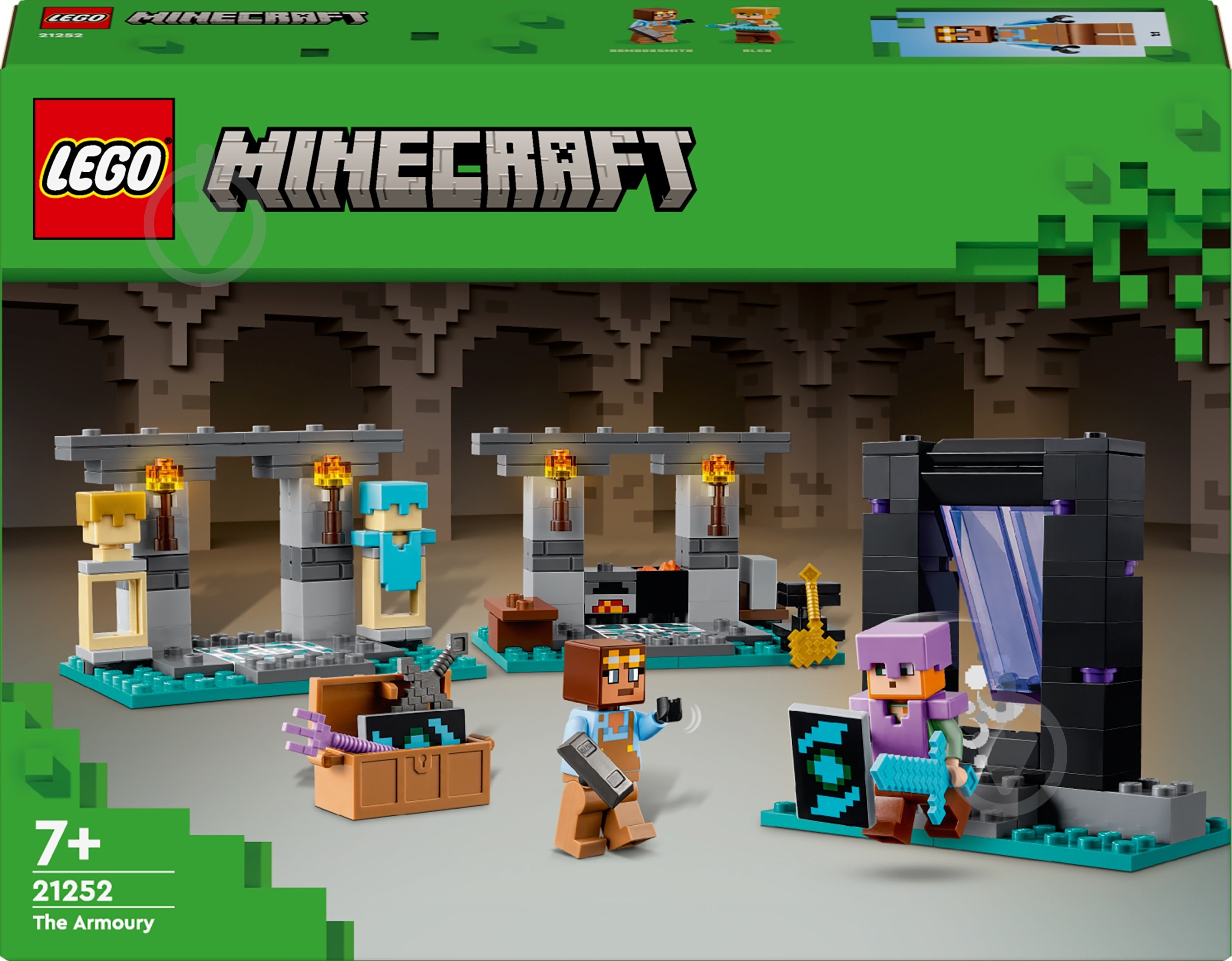Конструктор LEGO Minecraft Зброярня 21252 - фото 1