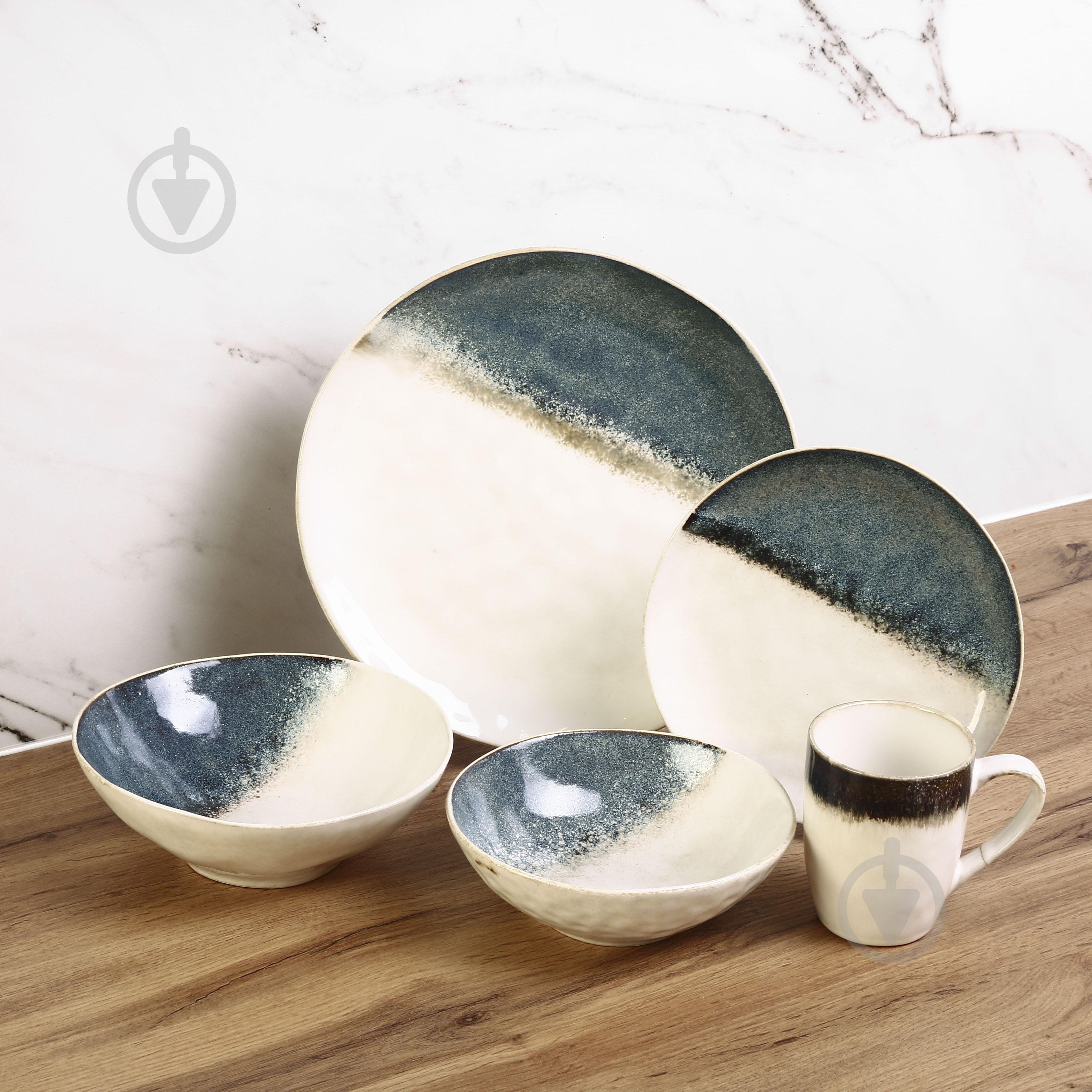 Тарілка підставна Fiora Marmari 28 см - фото 3 Тарілка підставна Fiora Marmari 28 см - фото 3