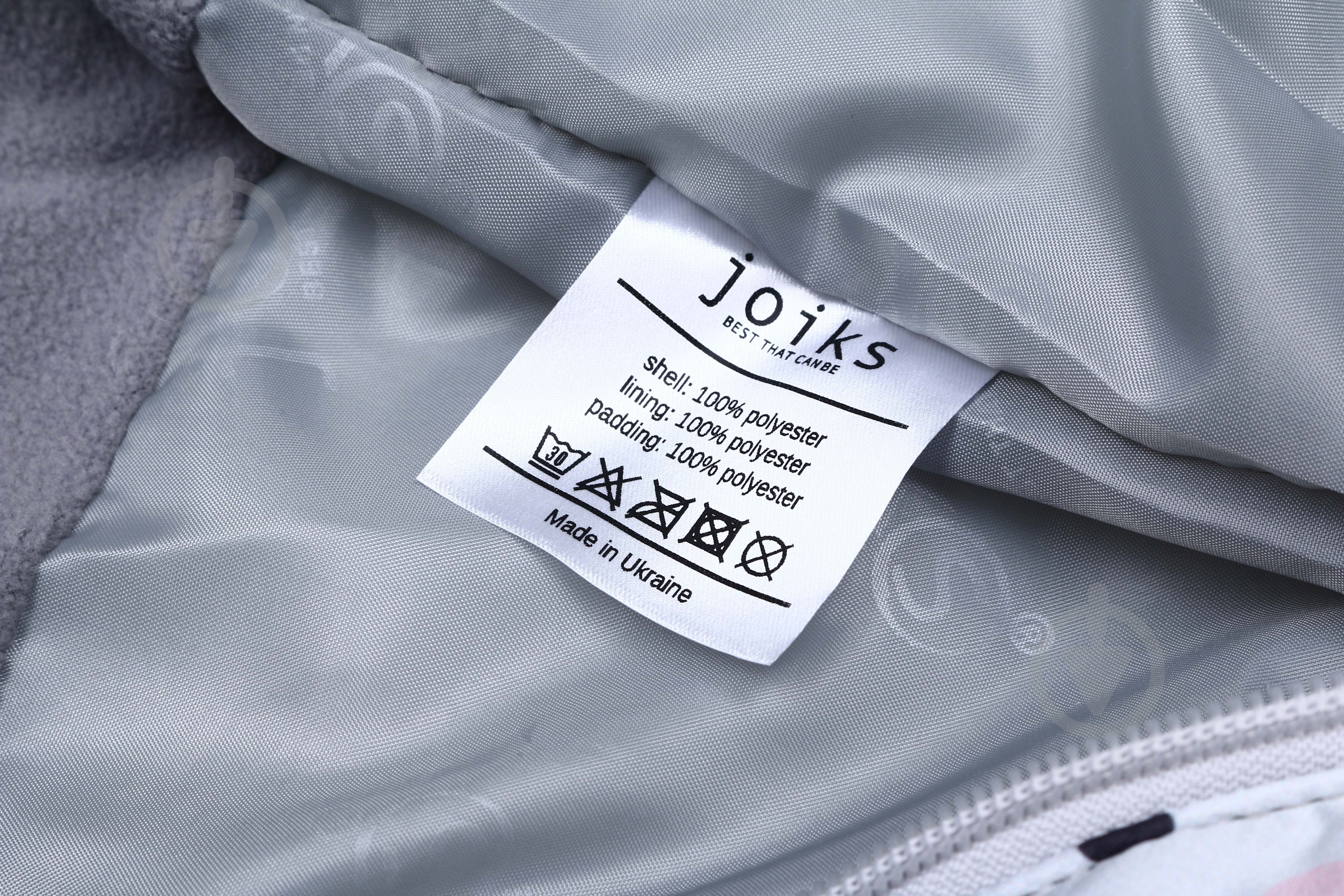 Комбинезон для девочек JOIKS р.92-98 серый KGE-49/e - фото 8