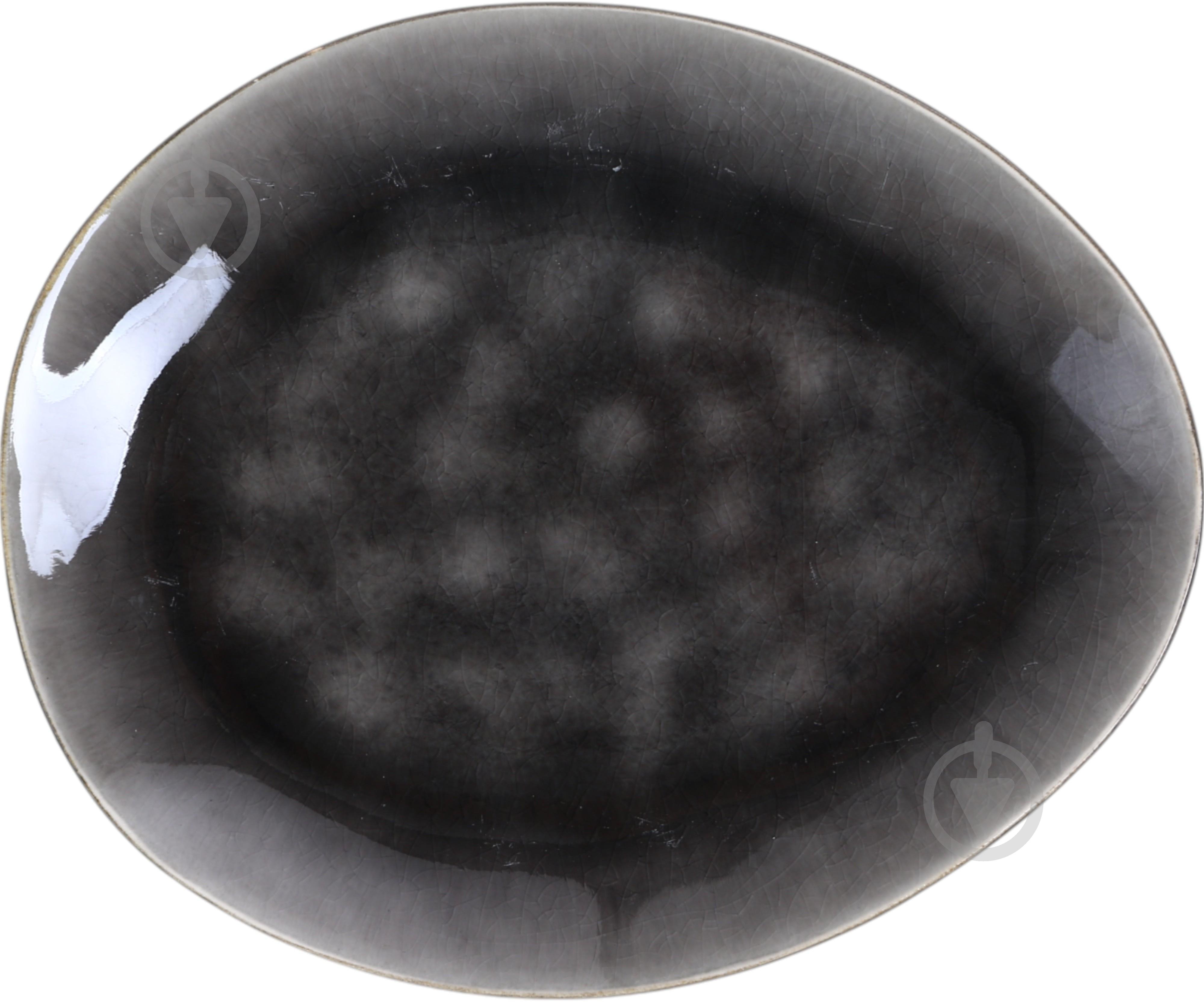 Тарілка обідня Fiora Night Glow 20х16,5 см - фото 1