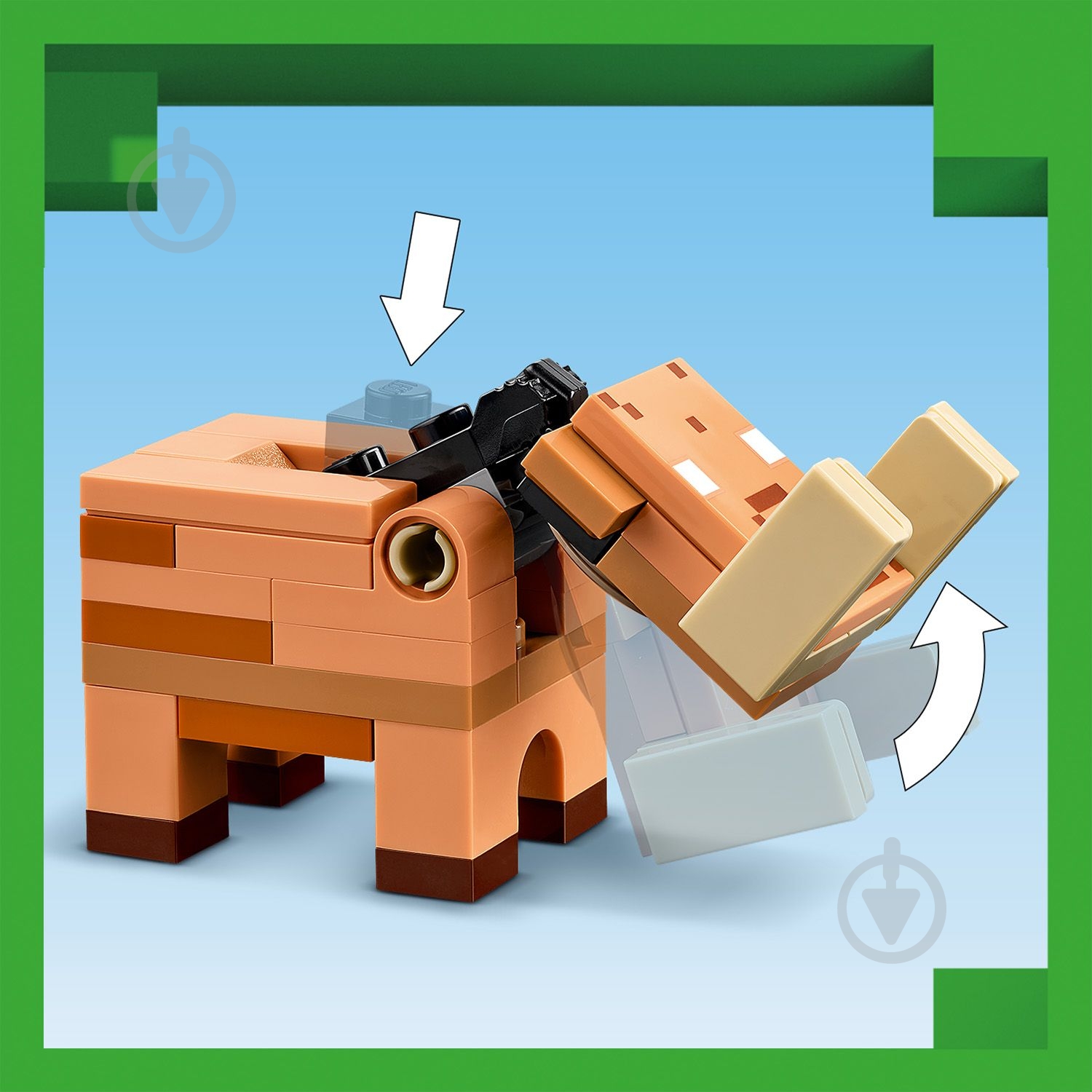 Конструктор LEGO Minecraft Засідка біля порталу в Нижній світ 21255 - фото 8