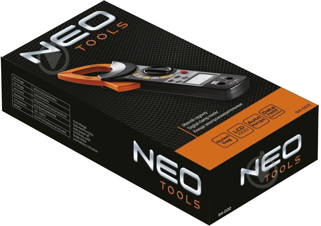 ᐉ Тестер электрический многофункциональный NEO tools 94-002