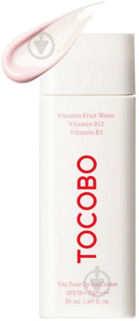 Крем солнцезащитный TOCOBO Vita Tone Up Sun Cream Вирівнює тон SPF 50+/PA++++ 50 мл - фото 2 Крем солнцезащитный TOCOBO Vita Tone Up Sun Cream Вирівнює тон SPF 50+/PA++++ 50 мл - фото 2