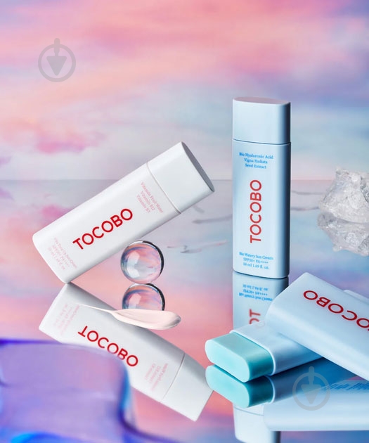 Крем солнцезащитный TOCOBO Vita Tone Up Sun Cream Вирівнює тон SPF 50+/PA++++ 50 мл - фото 3 Крем солнцезащитный TOCOBO Vita Tone Up Sun Cream Вирівнює тон SPF 50+/PA++++ 50 мл - фото 3