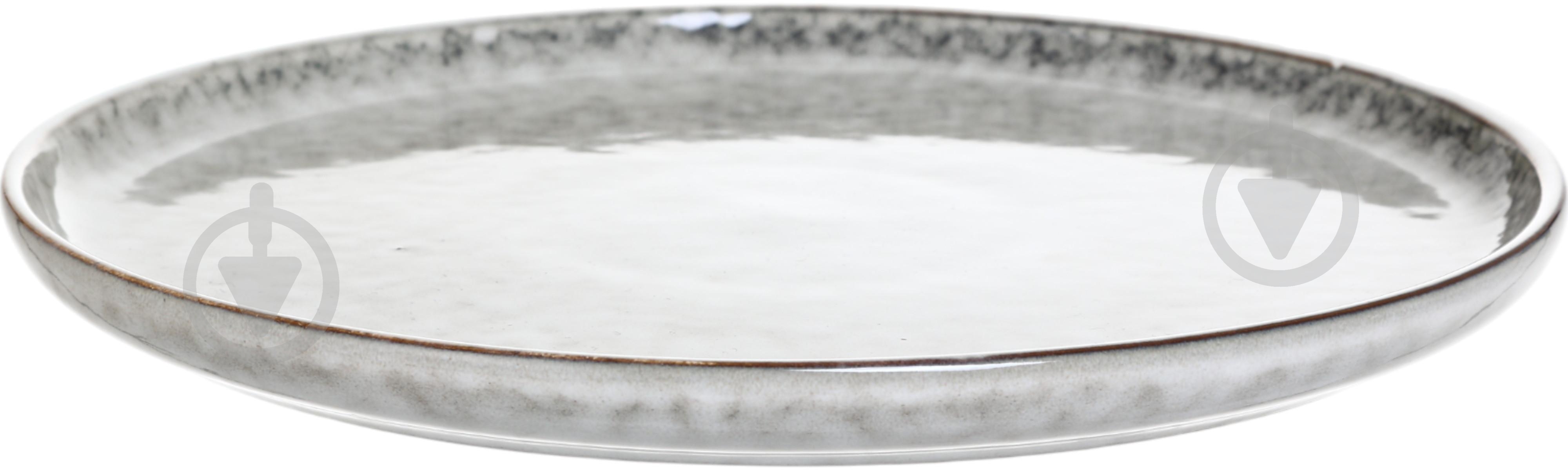 Тарілка обідня Fiora Obsidian 21,5 см - фото 2