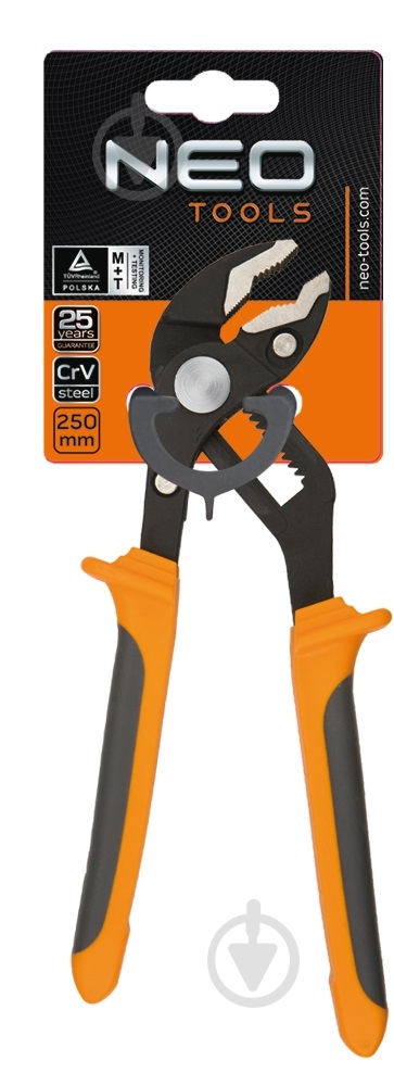 Кліщі NEO tools трубнi 1 шт. 01-204 - фото 2 Кліщі NEO tools трубнi 1 шт. 01-204 - фото 2