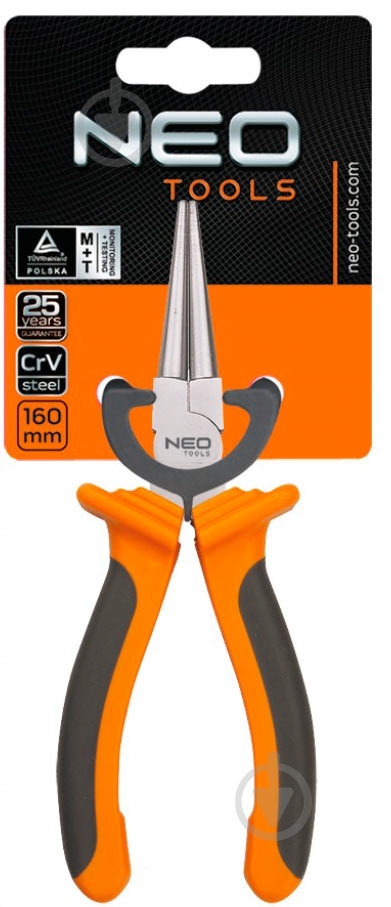 Круглогубцы NEO tools 160 мм 1 шт. 01-020 - фото 1