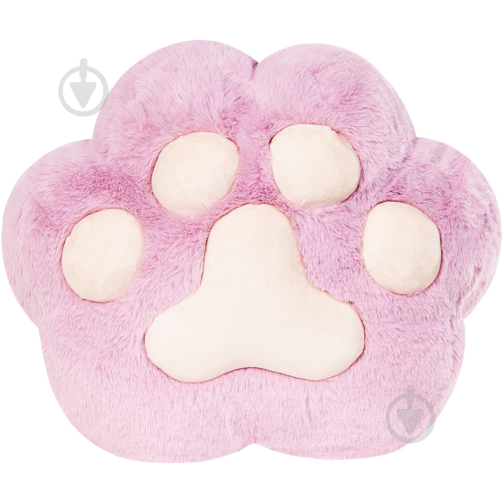 Подушка декоративна Лапка 22x40 см ліловий Stip - фото 1