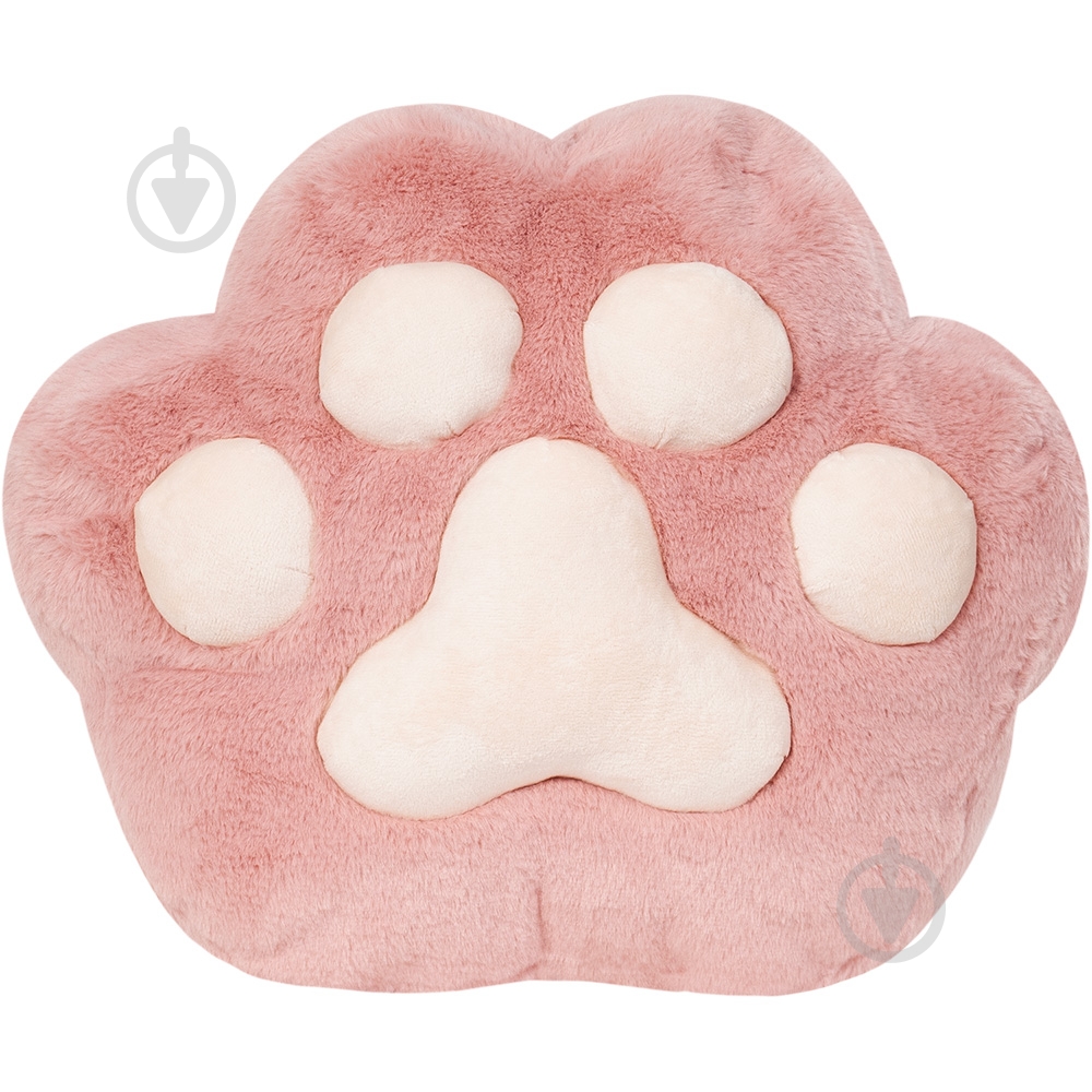 Подушка декоративная Лапка 22x40 см розовый Stip - фото 1