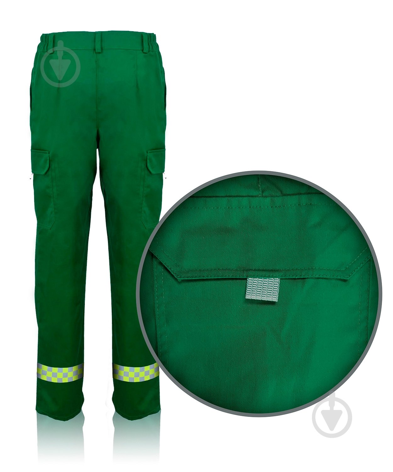 Брюки рабочие Торнадо Сервис 2 с/о. р. 60-62 рост 3-4 01051-01ш-60-3 зеленый - фото 2 Брюки рабочие Торнадо Сервис 2 с/о. р. 60-62 рост 3-4 01051-01ш-60-3 зеленый - фото 2