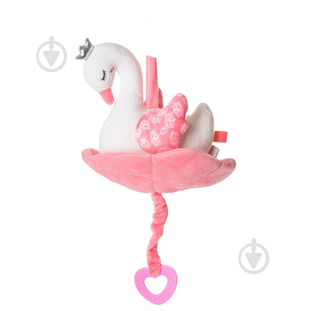 Подвеска Limo Toy на коляску лебедь F08465AN pink - фото 1 Подвеска Limo Toy на коляску лебедь F08465AN pink - фото 1