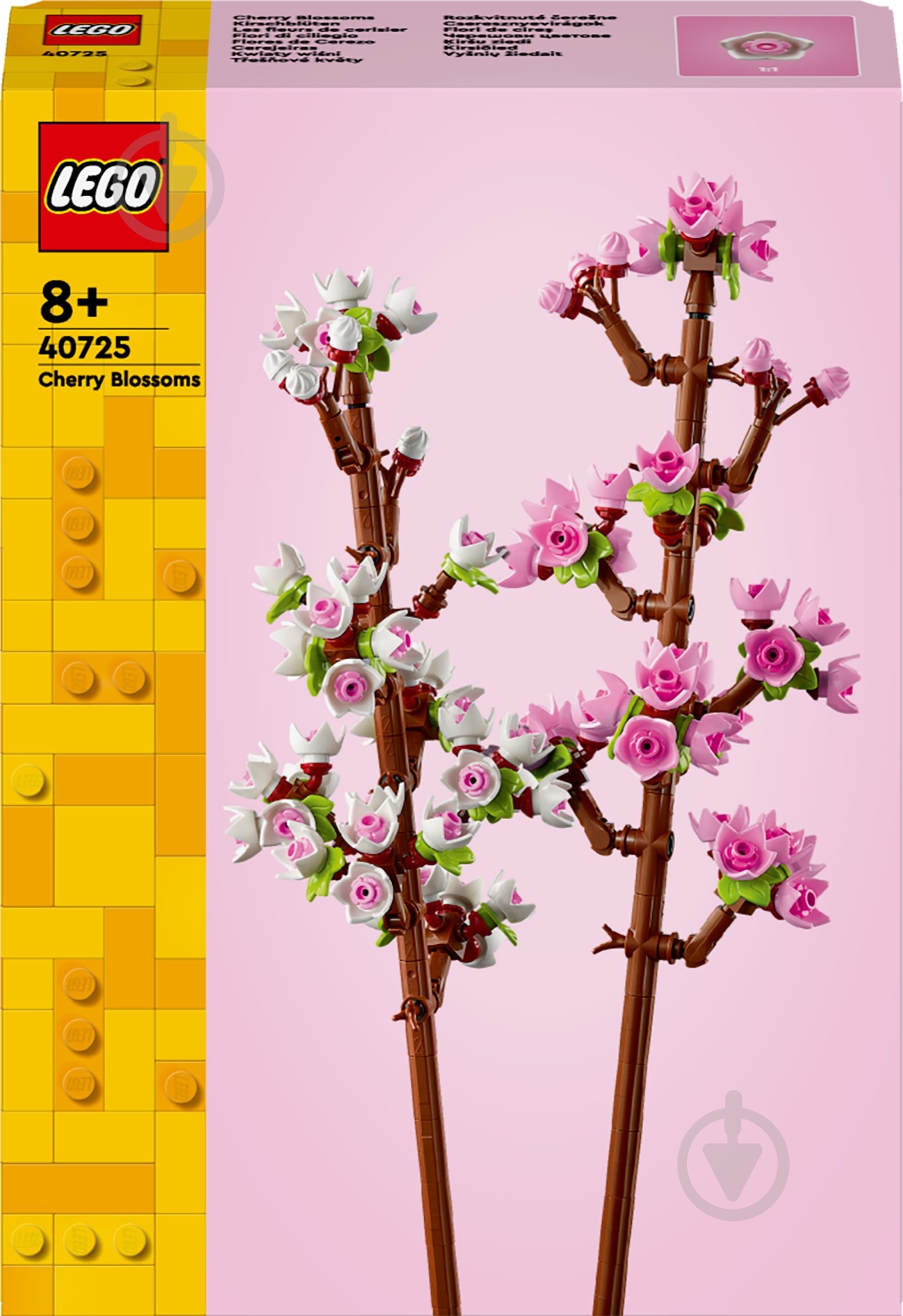 Конструктор LEGO Botanical Цвіт вишні 40725 - фото 1