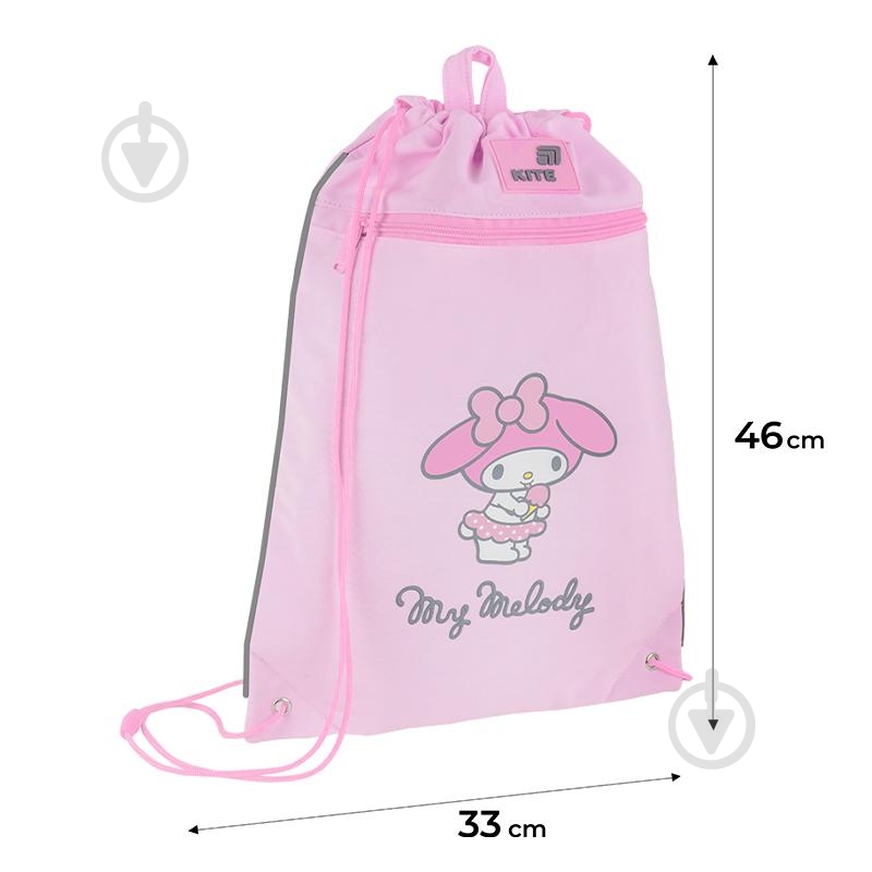 Сумка для взуття KITE 601M-8 My Melody - фото 2 Сумка для взуття KITE 601M-8 My Melody - фото 2