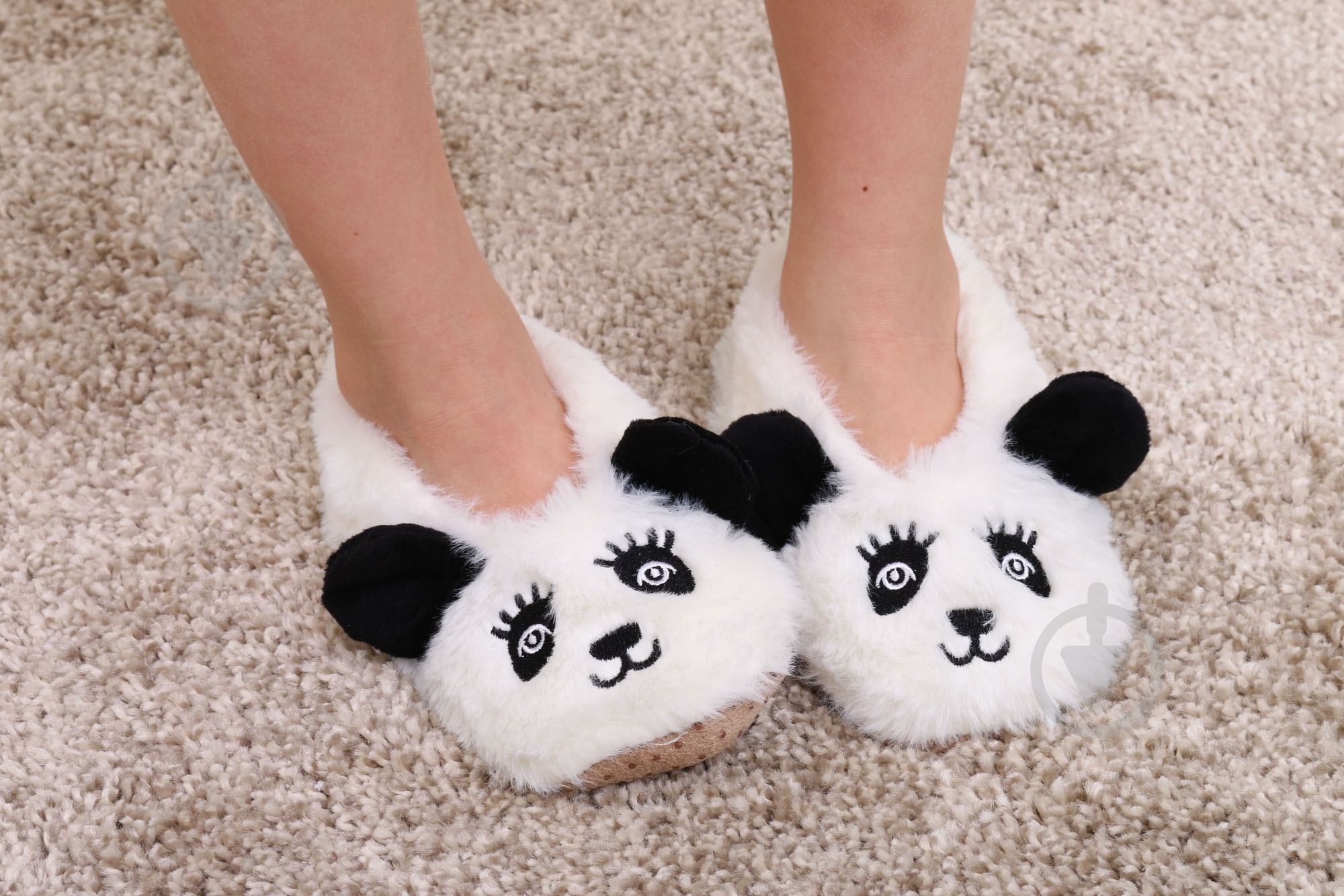 Капці дитячі унісекс Maxwin KIDS Звірята Панда р.26-28 білий - фото 13