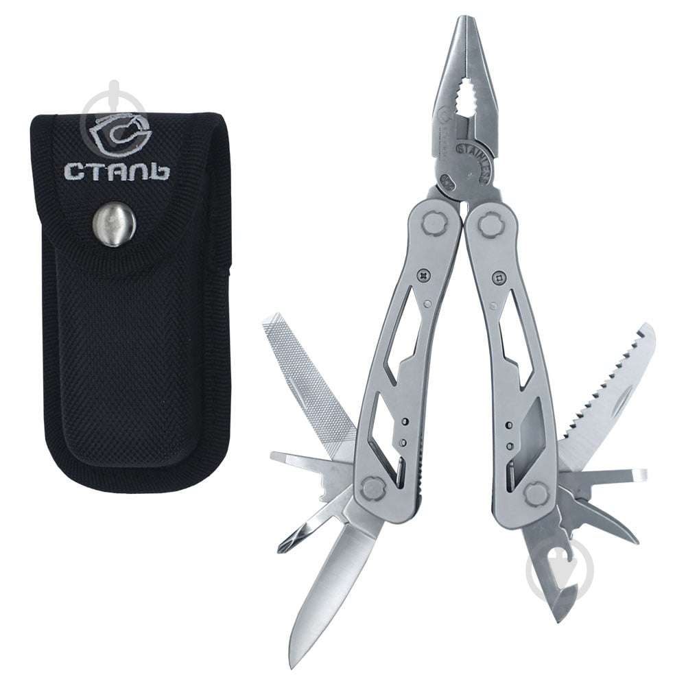 Мультитул Сталь 102730 - фото 1