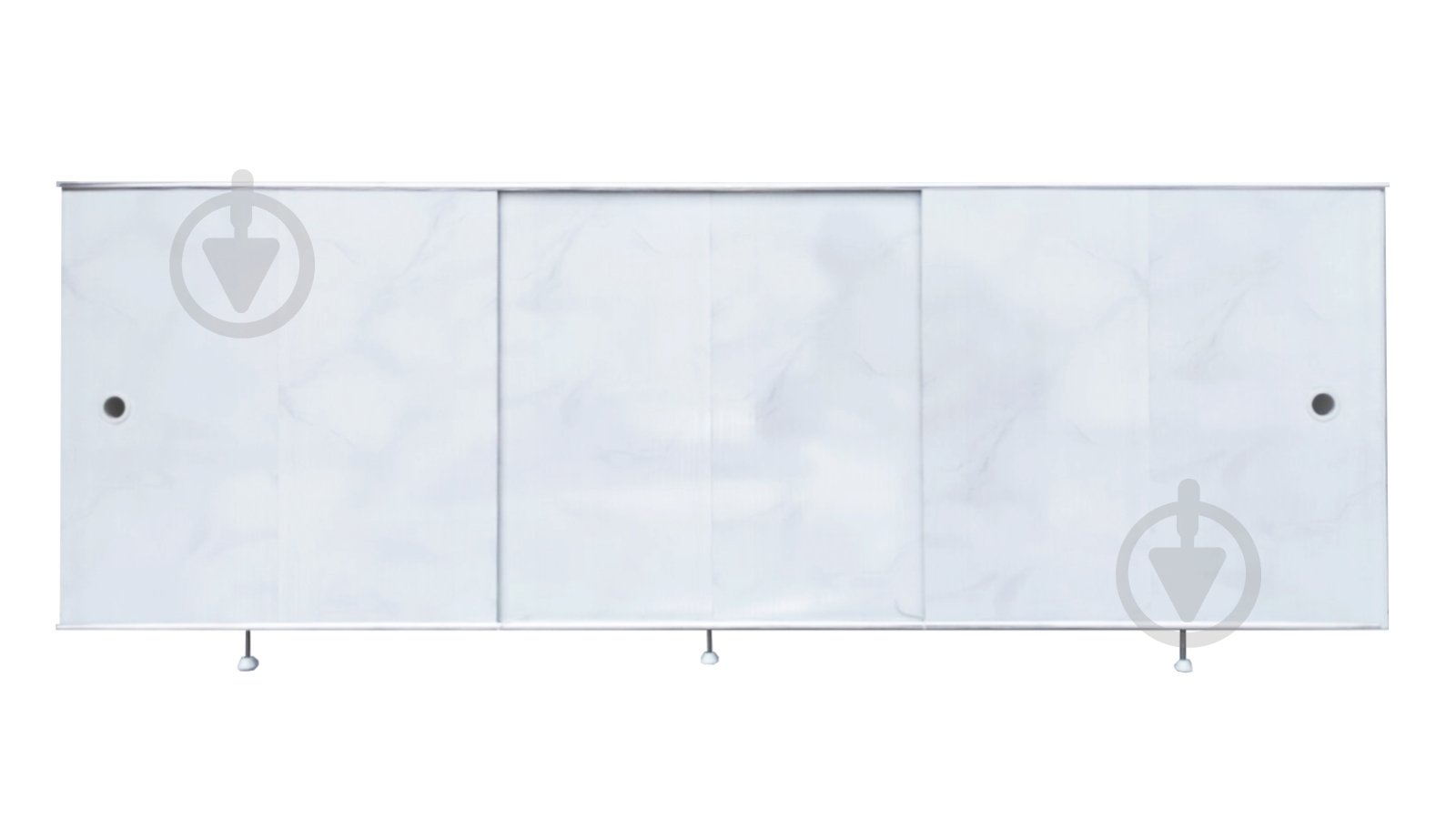 Панель для ванни Water House ППВ1656с 160х56 см сірий мармур - фото 1