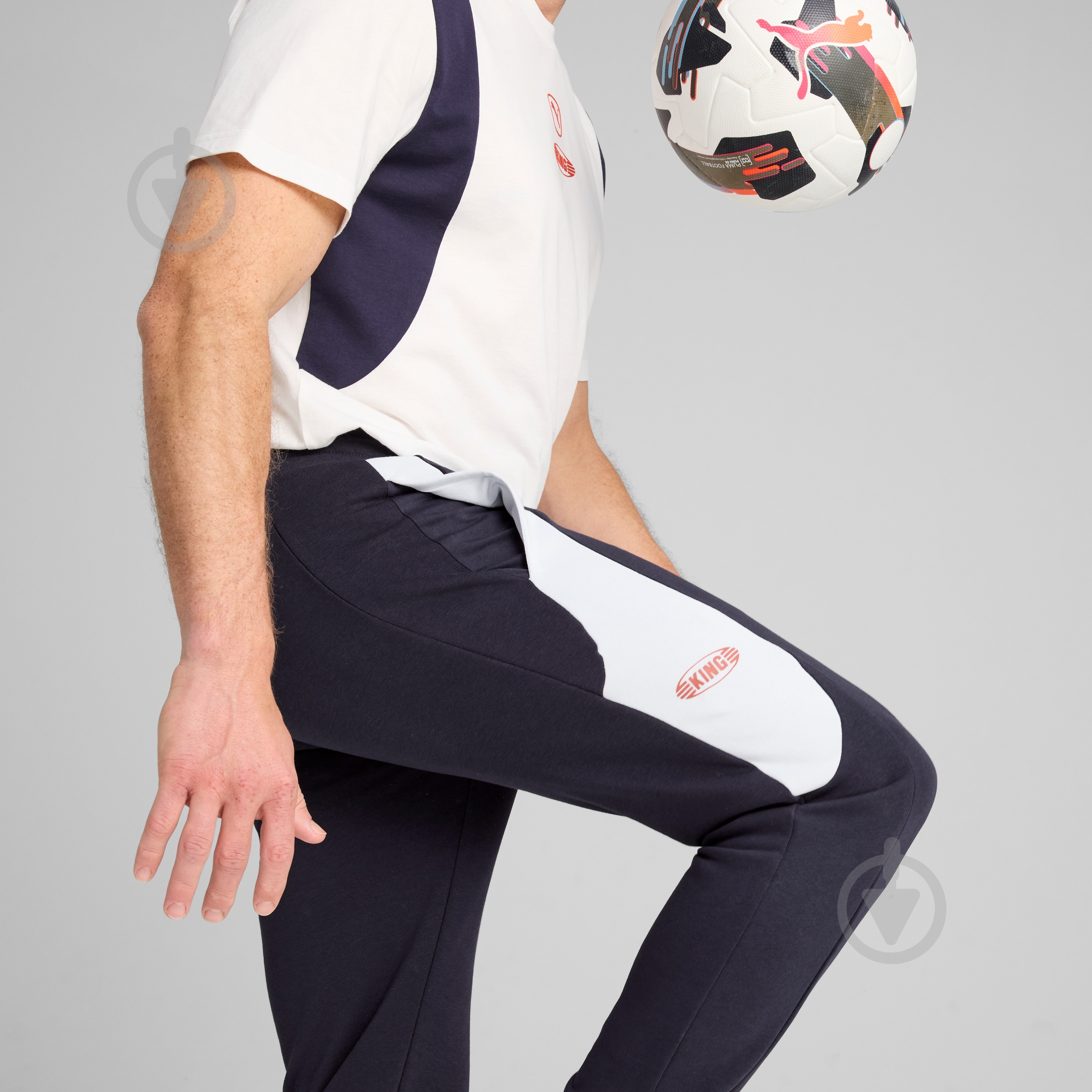 Штани Puma KING TOP SWEAT PANTS 65899007 р. XL синій - фото 4 Штани Puma KING TOP SWEAT PANTS 65899007 р. XL синій - фото 4