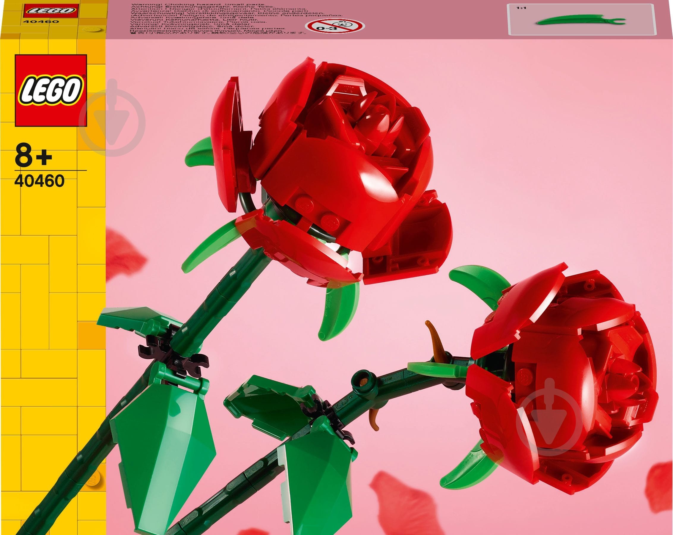 Конструктор LEGO Botanical Троянди 40460 - фото 1 Конструктор LEGO Botanical Троянди 40460 - фото 1