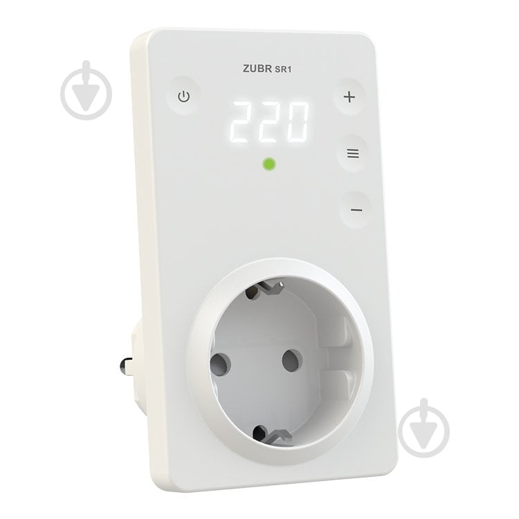 Реле напруги ZUBR SR1 в розетку - фото 1 Реле напруги ZUBR SR1 в розетку - фото 1