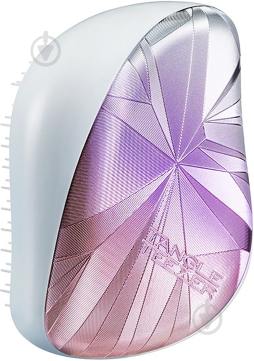 Щетка для волос Tangle Teezer Smashed Holo Blue Compact Styler голубой - фото 3