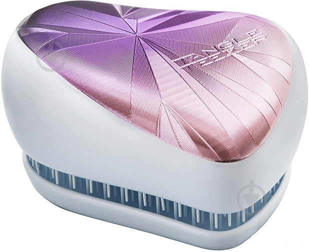 Щетка для волос Tangle Teezer Smashed Holo Blue Compact Styler голубой - фото 4