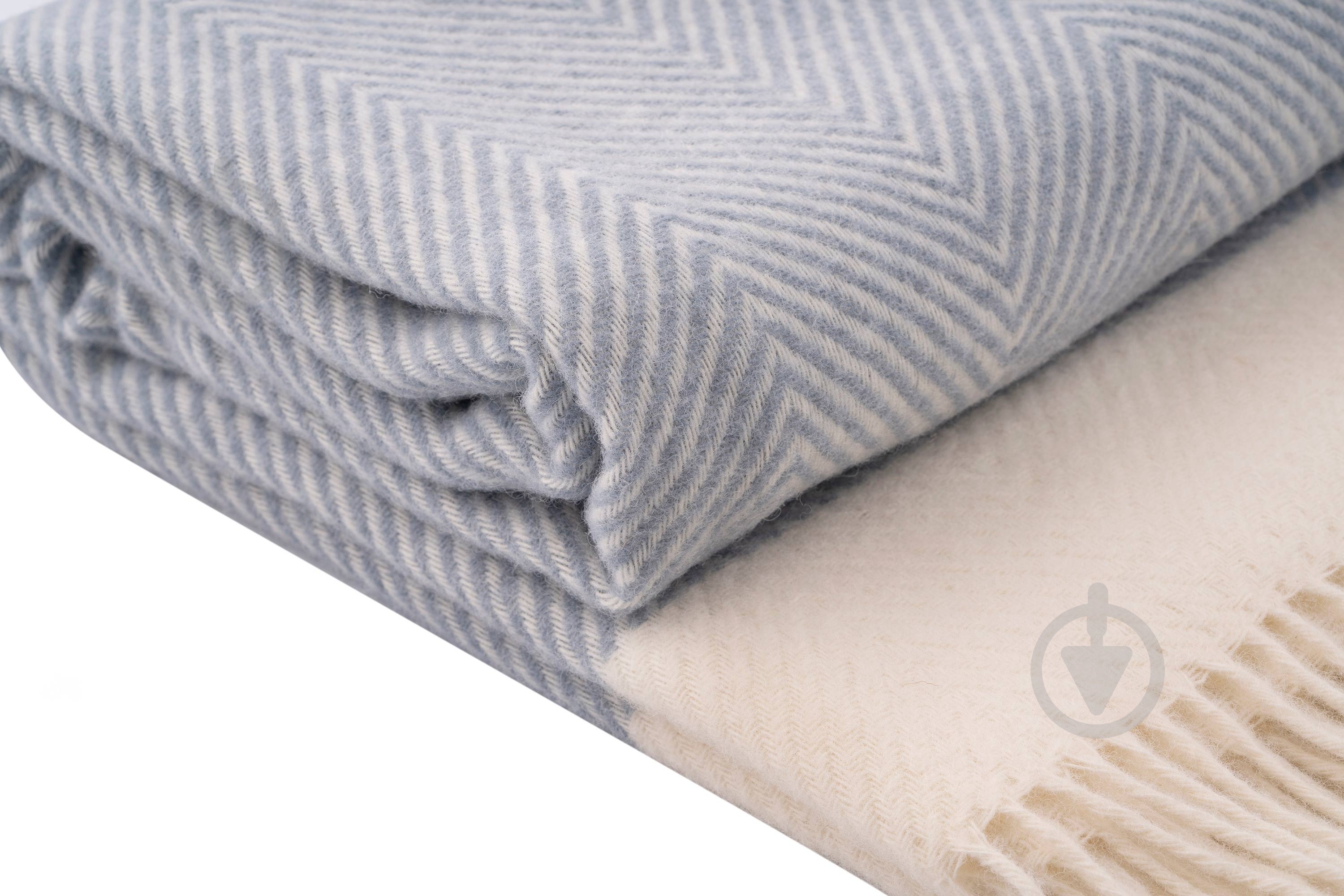 Плед Leonardo Bianco ART0503LB 140x200 см голубой Ardesto - фото 12