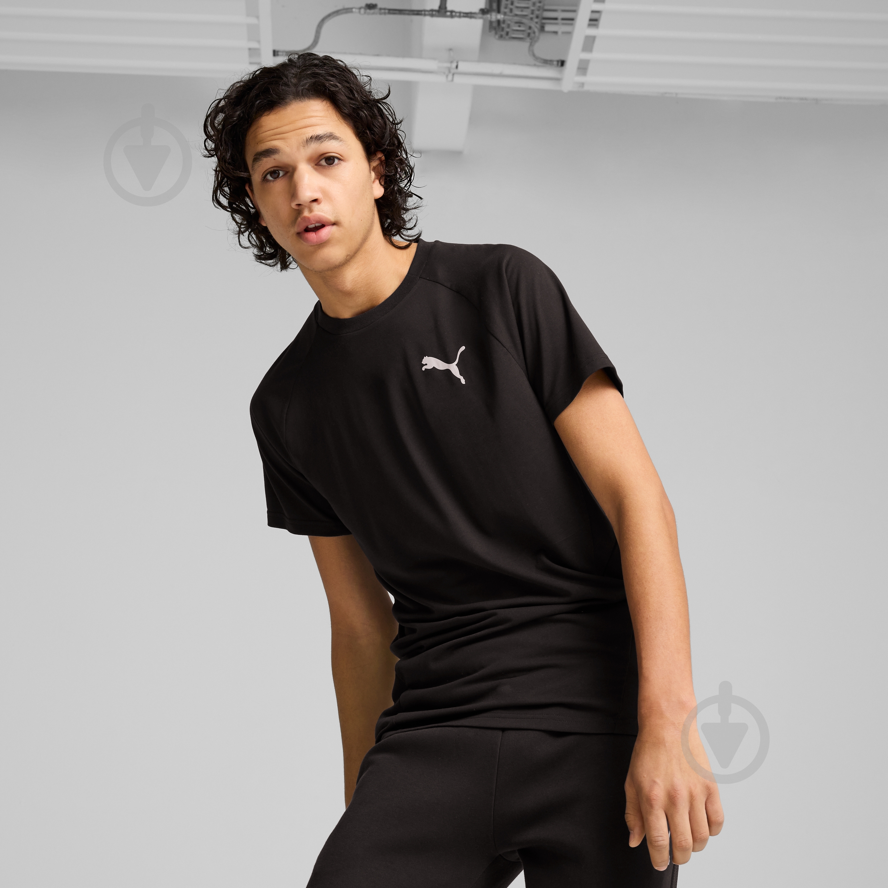 Футболка Puma EVOSTRIPE Tee 68169701 р.2XL черный - фото 3