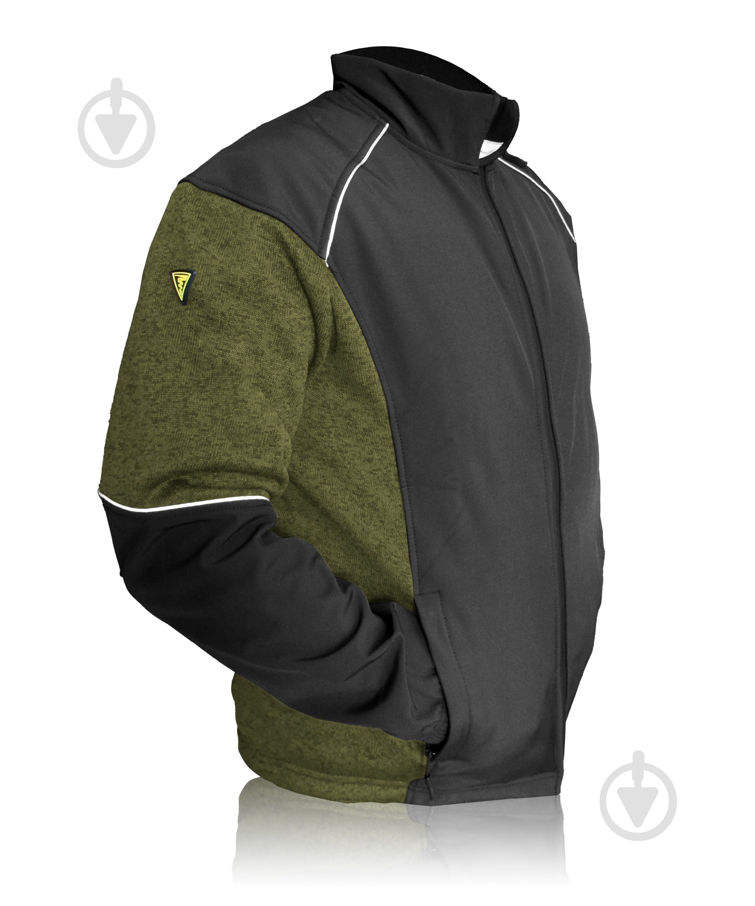Куртка TORNADO Софтшелл р. 3XL рост 3-4 34123-10-9-56-3 оливковый/черный - фото 2