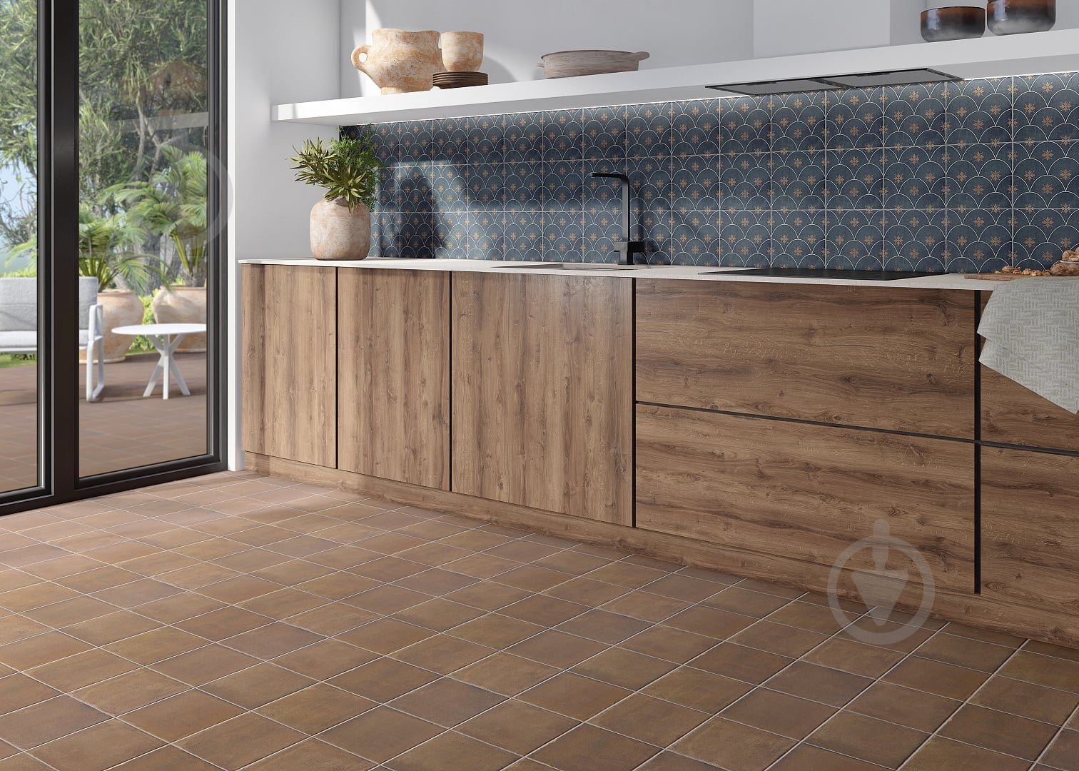 Плитка Mainzu Elegance Brown 20х20 см - фото 4