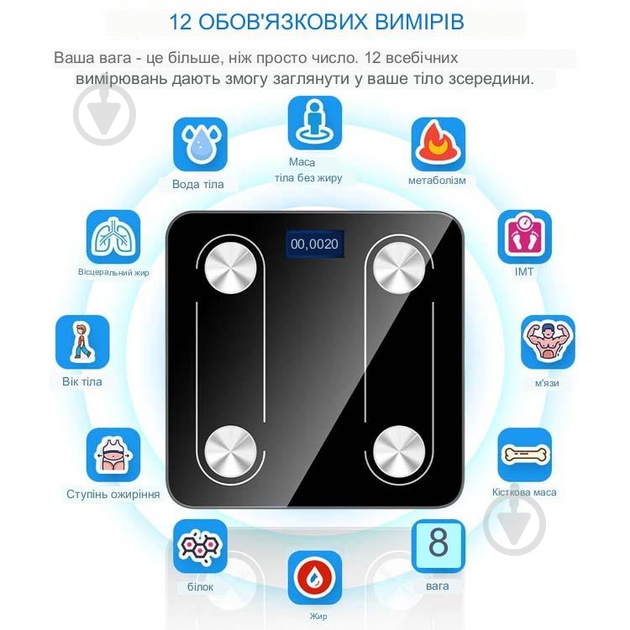 Смарт-весы Scale one TZC005 - фото 7