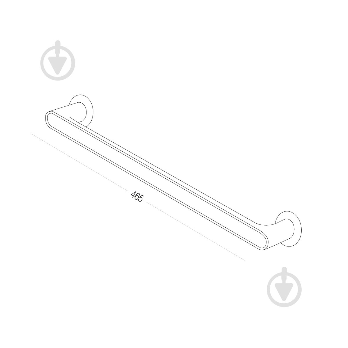 Тримач MVM BP-30 WHITE/GRAY - фото 7