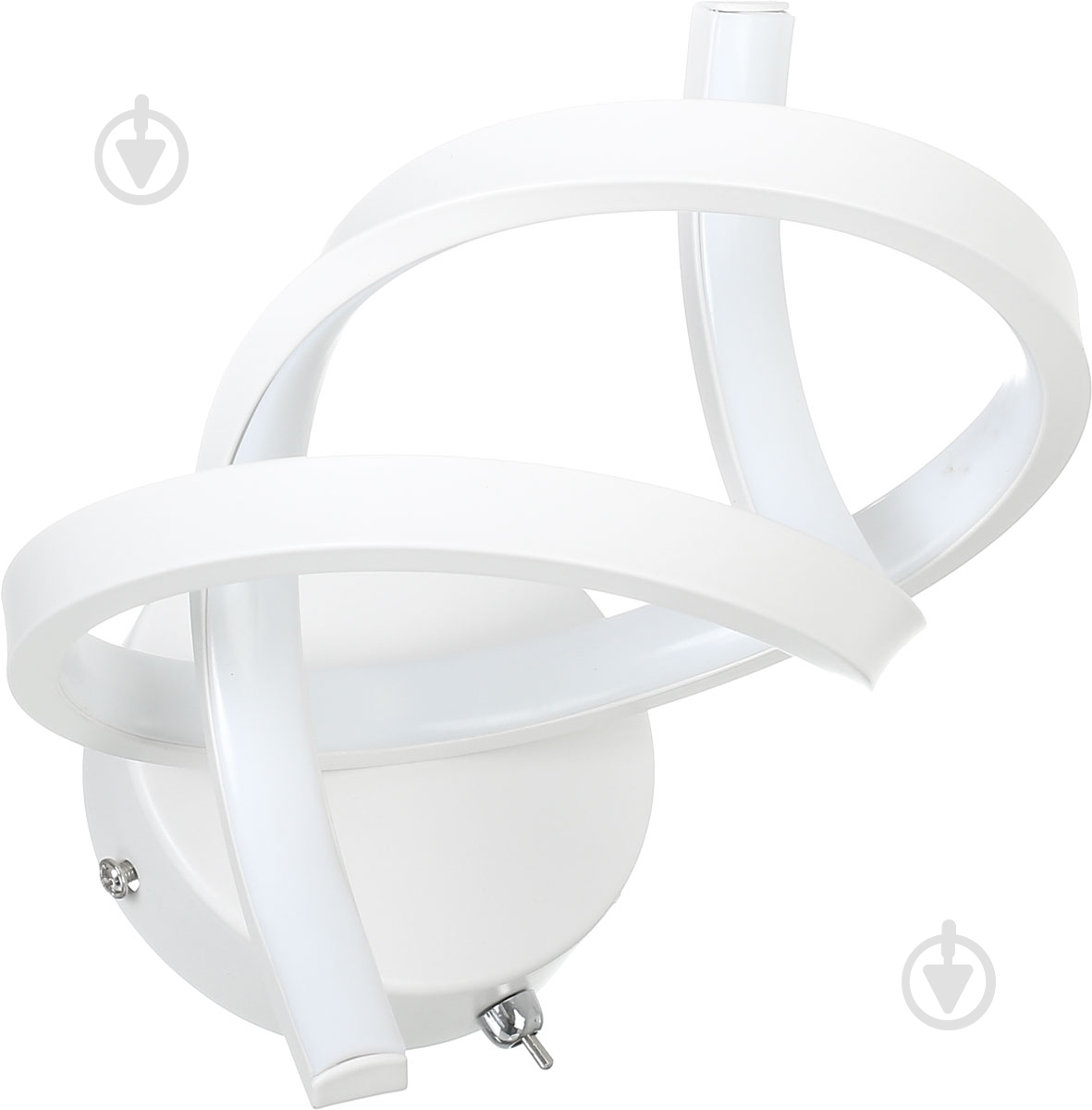 Бра Accento lighting ALKK-K62016-1W 1x16 Вт белый - фото 1