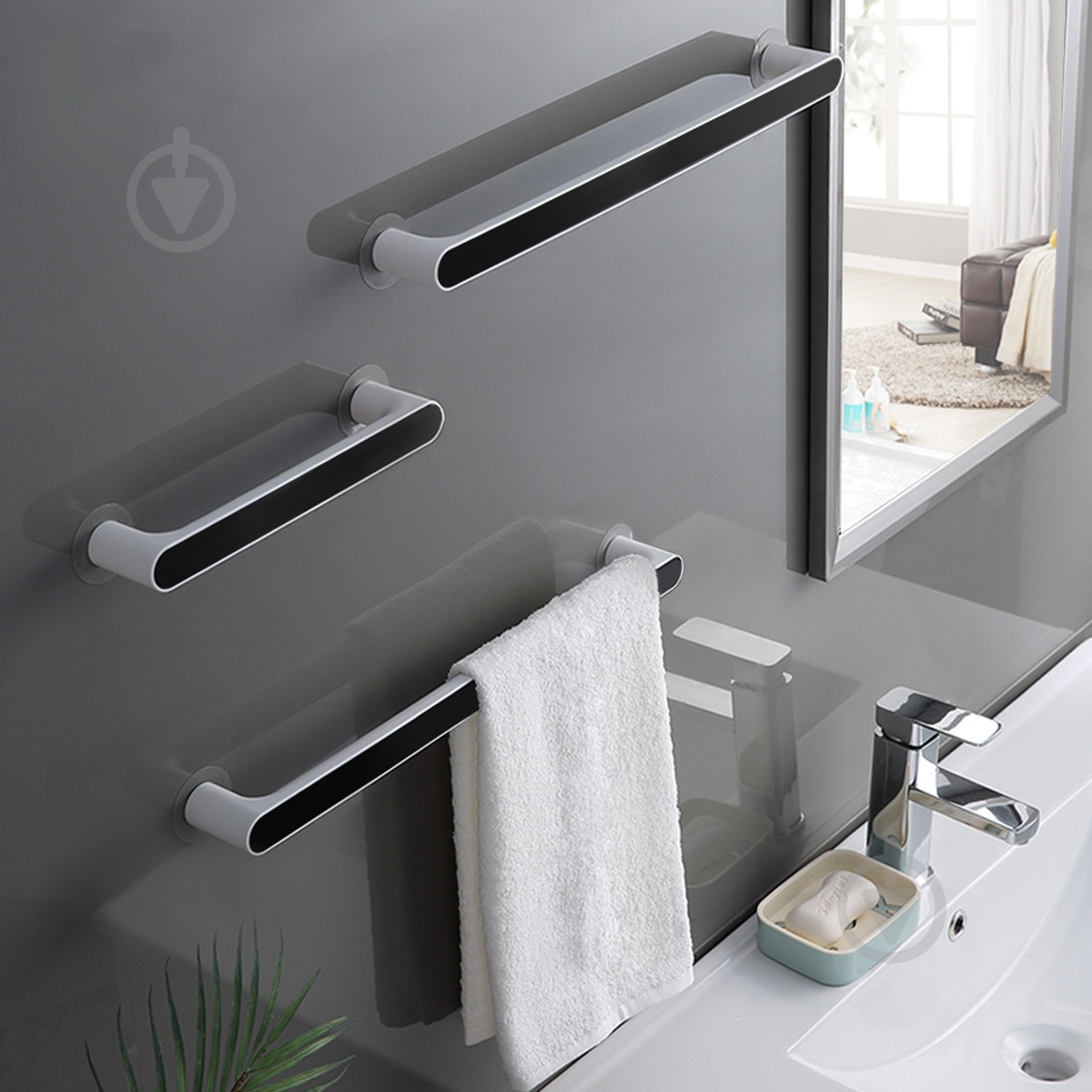 Тримач MVM BP-30 WHITE/BLACK - фото 6