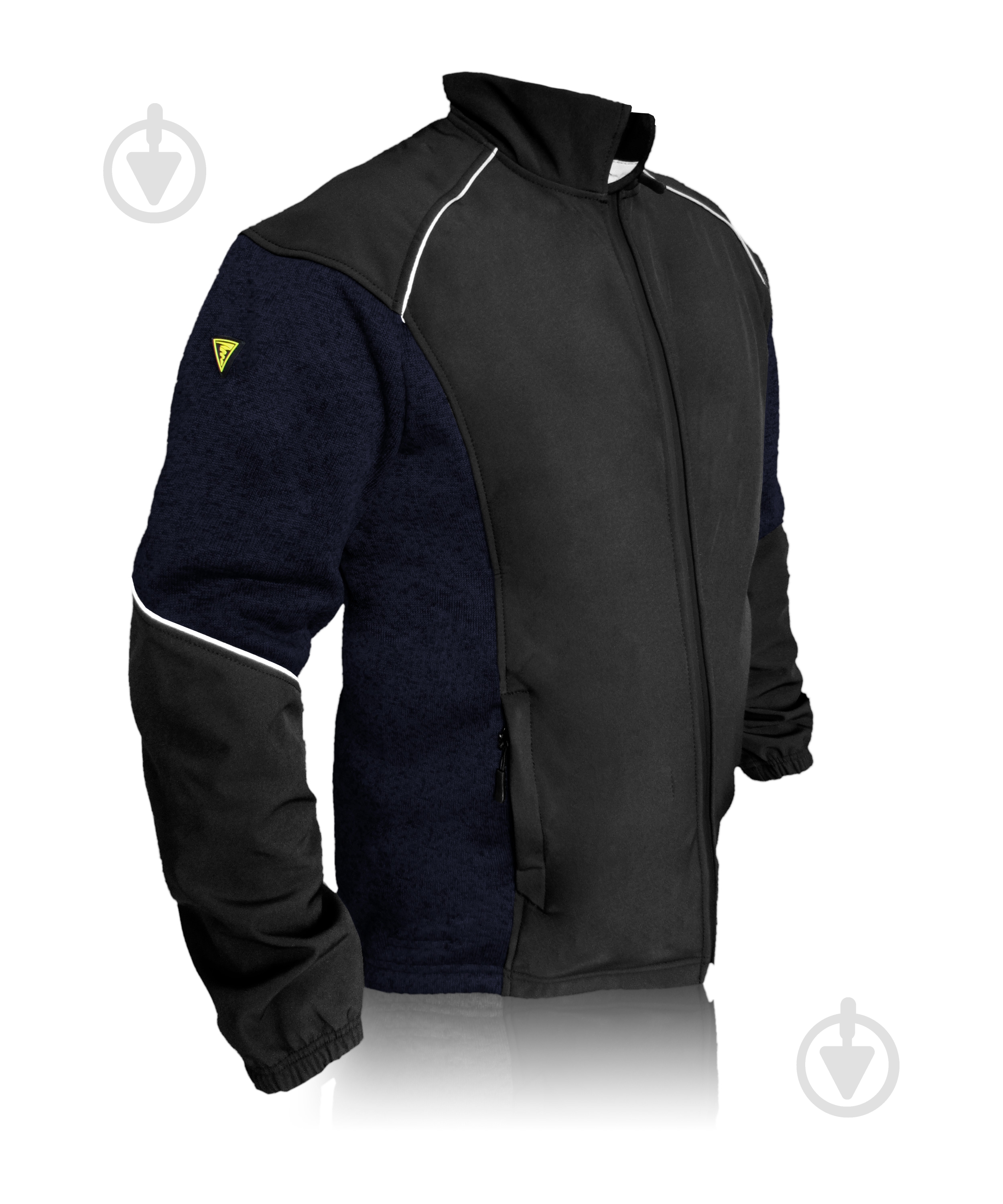 Куртка TORNADO Софтшелл р. L 52 рост 5-6 34123-11-2-52-5 черный с синим - фото 4 Куртка TORNADO Софтшелл р. L 52 рост 5-6 34123-11-2-52-5 черный с синим - фото 4