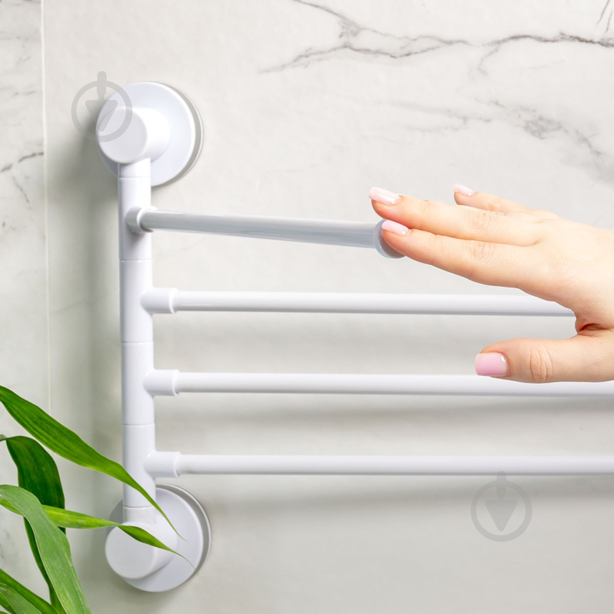 Тримач для рушників MVM BP-28 WHITE - фото 8