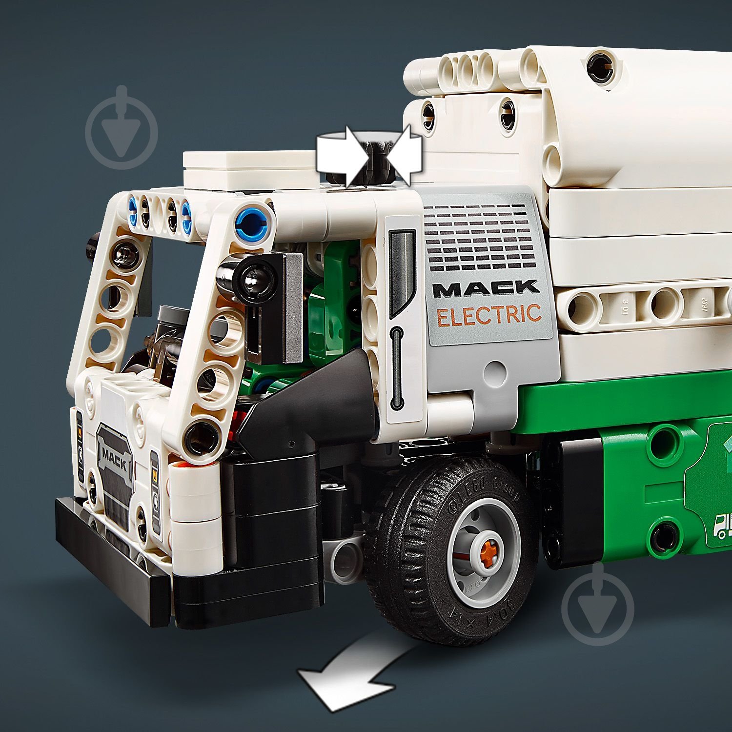 Конструктор LEGO Technic Сміттєвоз Mack® LR Electric 42167 - фото 9