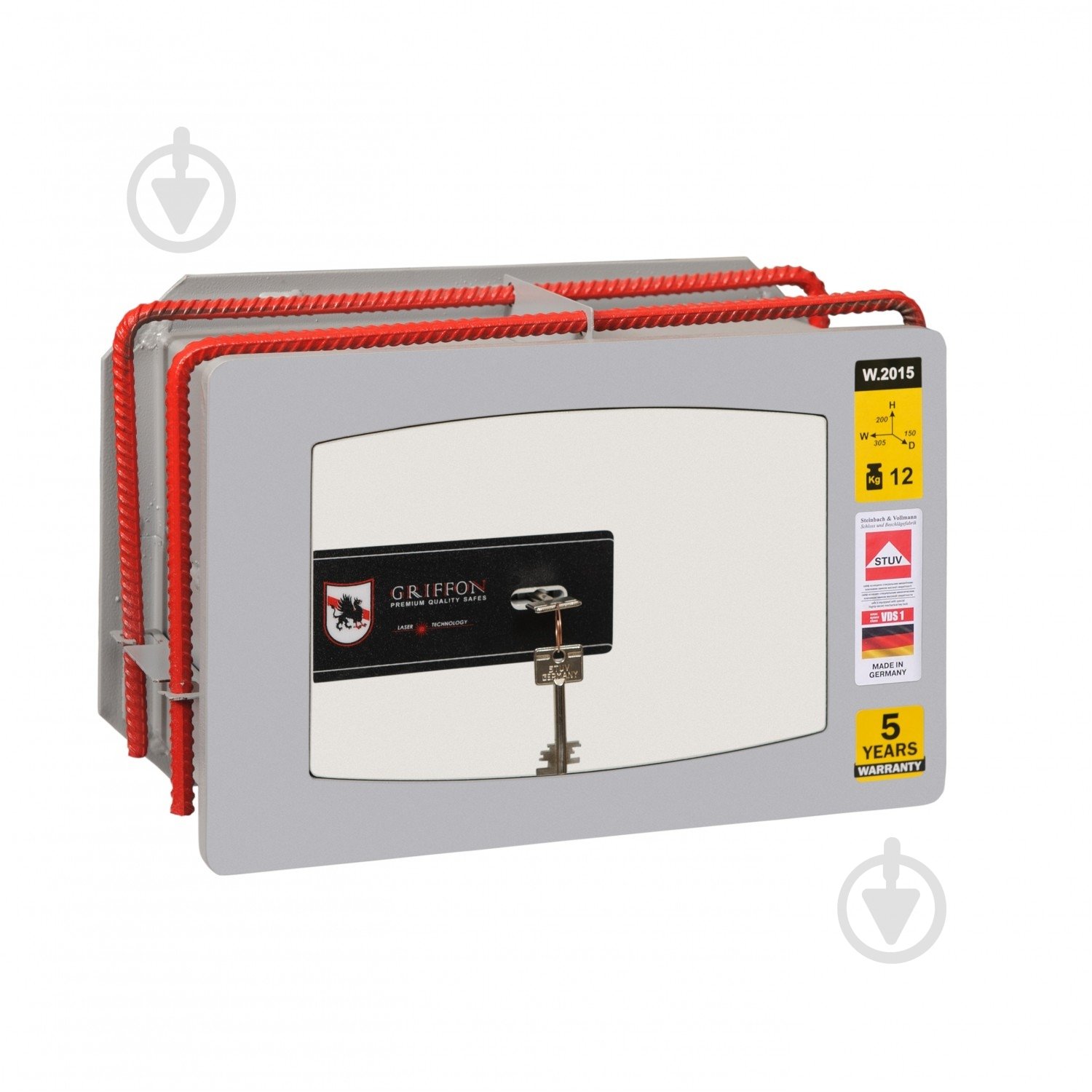 Сейф стінний Griffon W.2015.К - фото 1