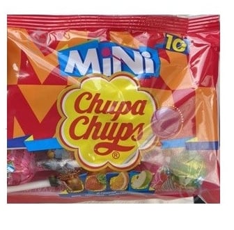 Карамель PERFETTI Chupa Chups MINI пакет 10х6 г 60 г - фото 1