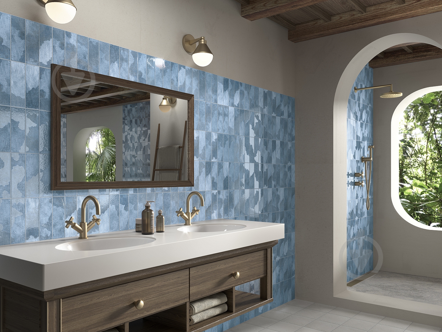 Плитка Mainzu Korfu Blue 6,5х20 см - фото 4
