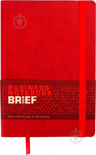 Блокнот недатированный красный линия Buromax BRIEF A5 BM.295204-05 - фото 1 Блокнот недатированный красный линия Buromax BRIEF A5 BM.295204-05 - фото 1