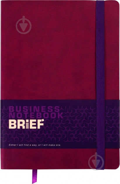 Блокнот недатированный марсала линия Buromax BRIEF A5 BM.295204-13 - фото 1 Блокнот недатированный марсала линия Buromax BRIEF A5 BM.295204-13 - фото 1