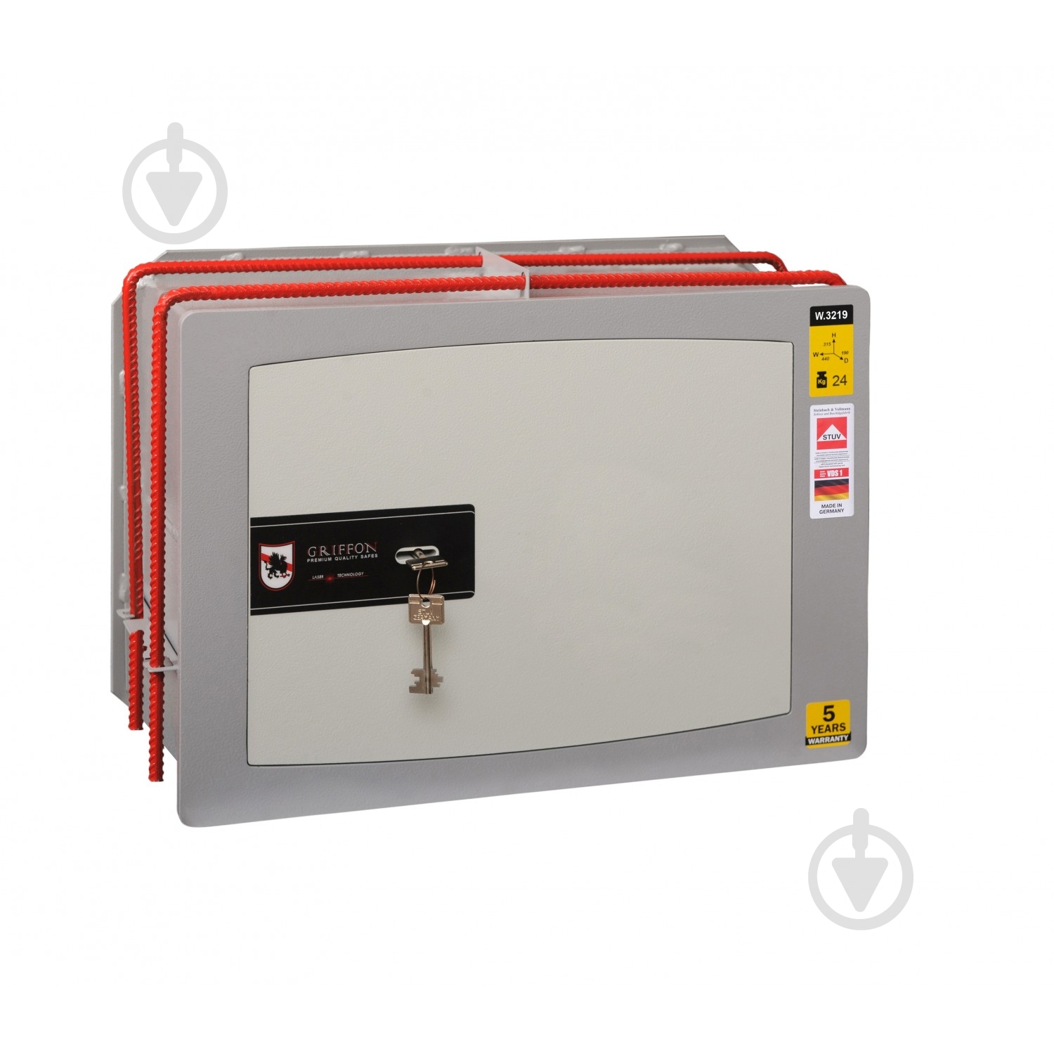 Сейф стенной Griffon W.3219.К - фото 1