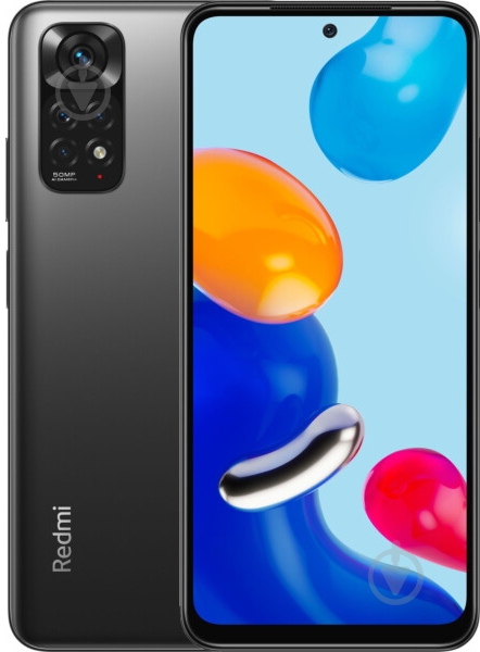 Смартфон Xiaomi Redmi Note 11 6/128GB graphite gray (941993) - фото 1 Смартфон Xiaomi Redmi Note 11 6/128GB graphite gray (941993) - фото 1