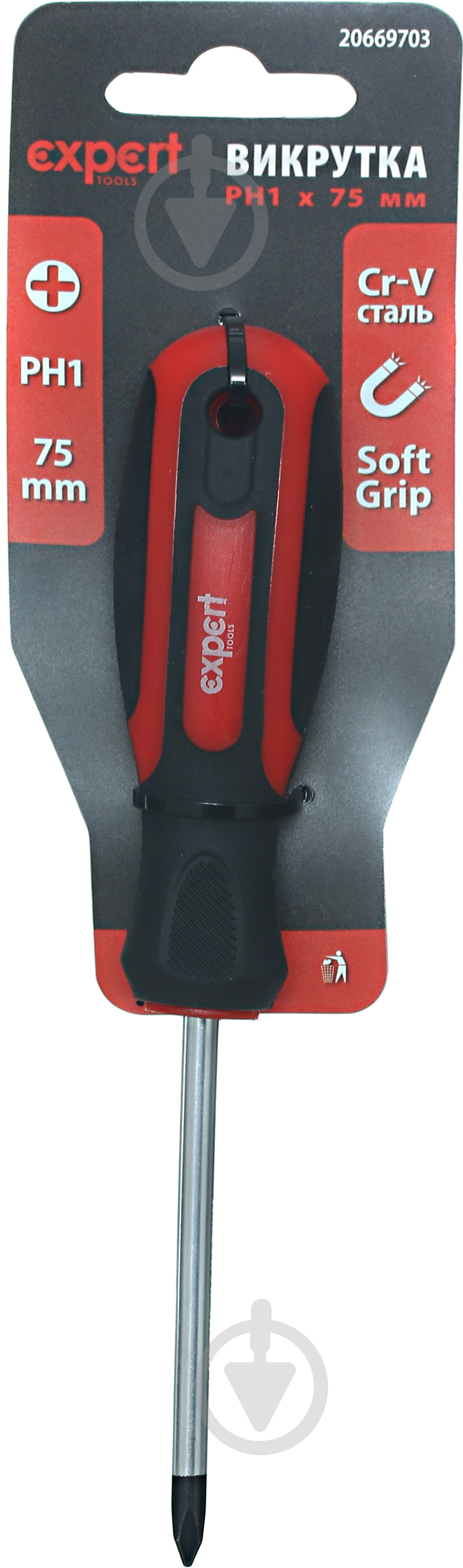Отвертка Expert ET-SD-PH1-75 - фото 3
