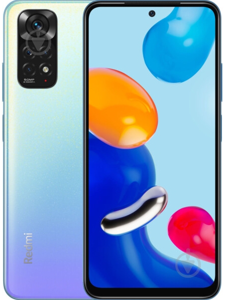 Смартфон Xiaomi Redmi Note 11 6/128GB star blue (941995) - фото 1 Смартфон Xiaomi Redmi Note 11 6/128GB star blue (941995) - фото 1