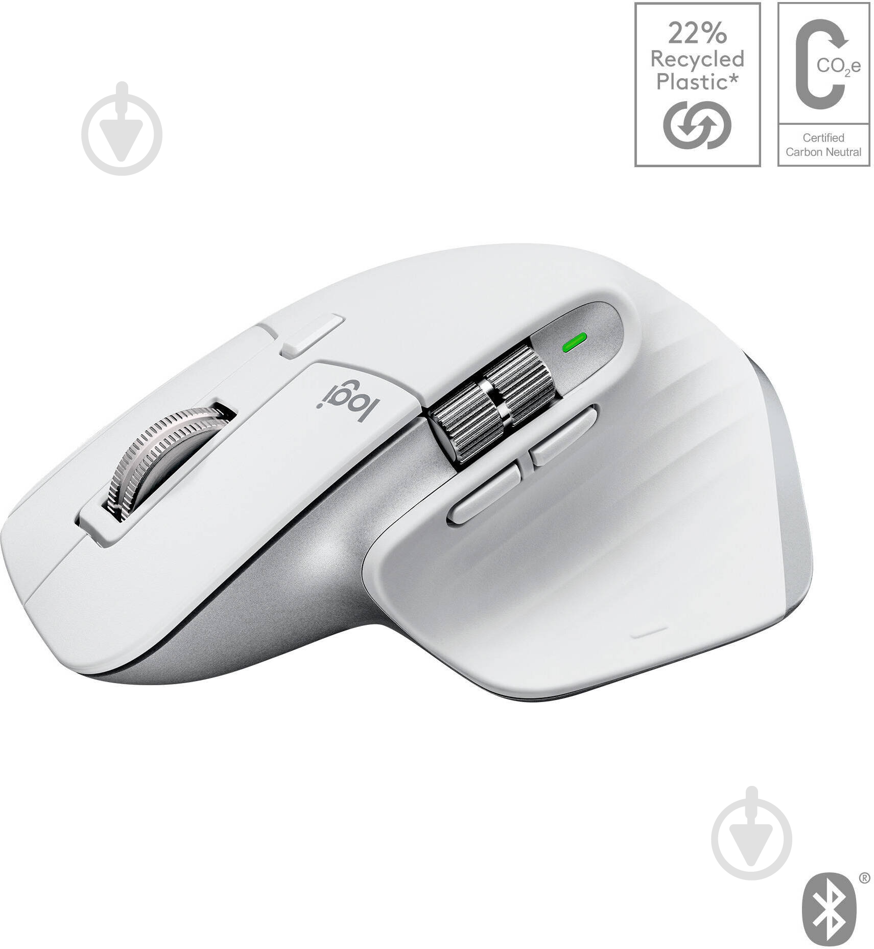 Мишка Logitech MX Master 3S For Mac Performance Wireless Mouse pale grey (L910-006572) - фото 1 Мишка Logitech MX Master 3S For Mac Performance Wireless Mouse pale grey (L910-006572) - фото 1
