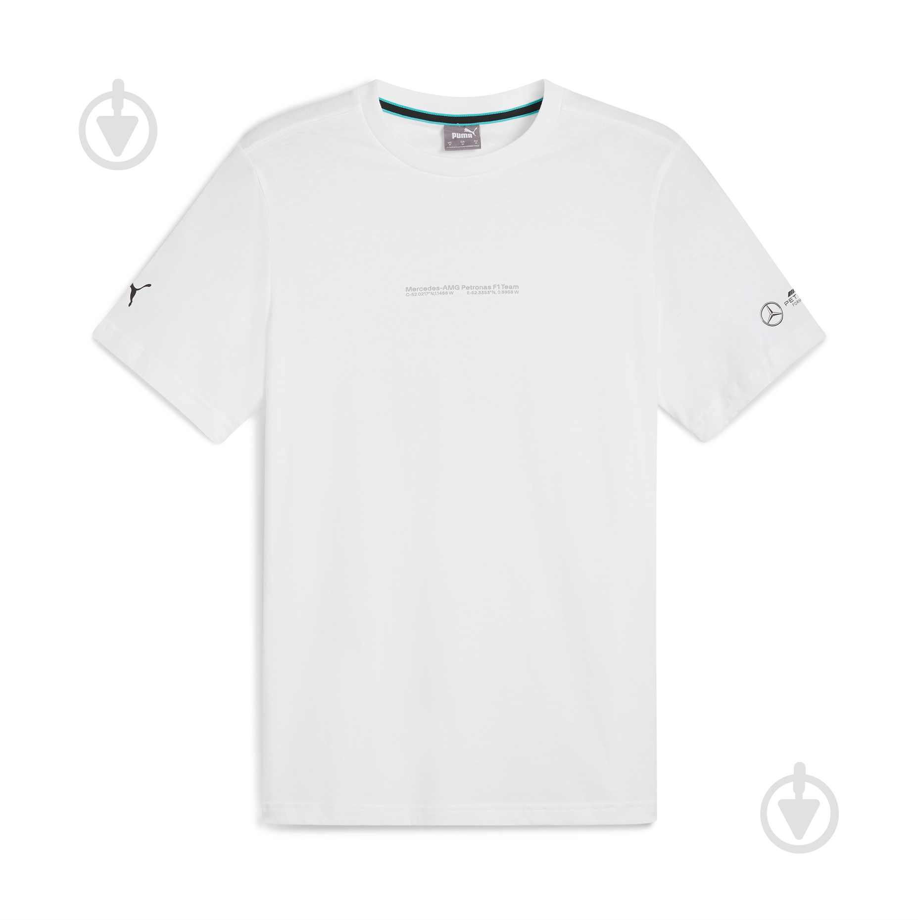Футболка Puma MAPF1 STATEMENT TEE 62730503 р.L белый - фото 1