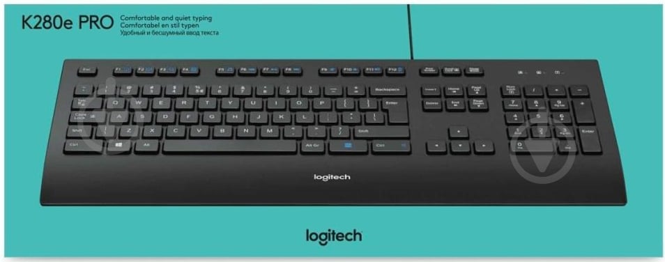 ᐉ Клавиатура Logitech Keyboard K280e for Business USB (L920